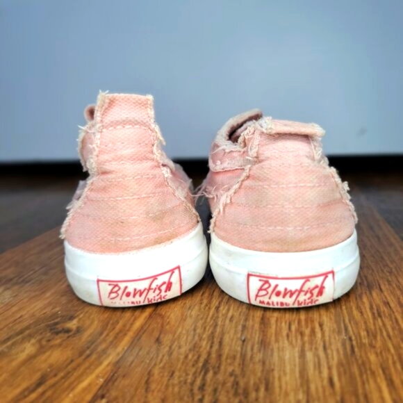 Blowfish Pink Slip-On Sneakers Size 5 - Picture 4 of 5